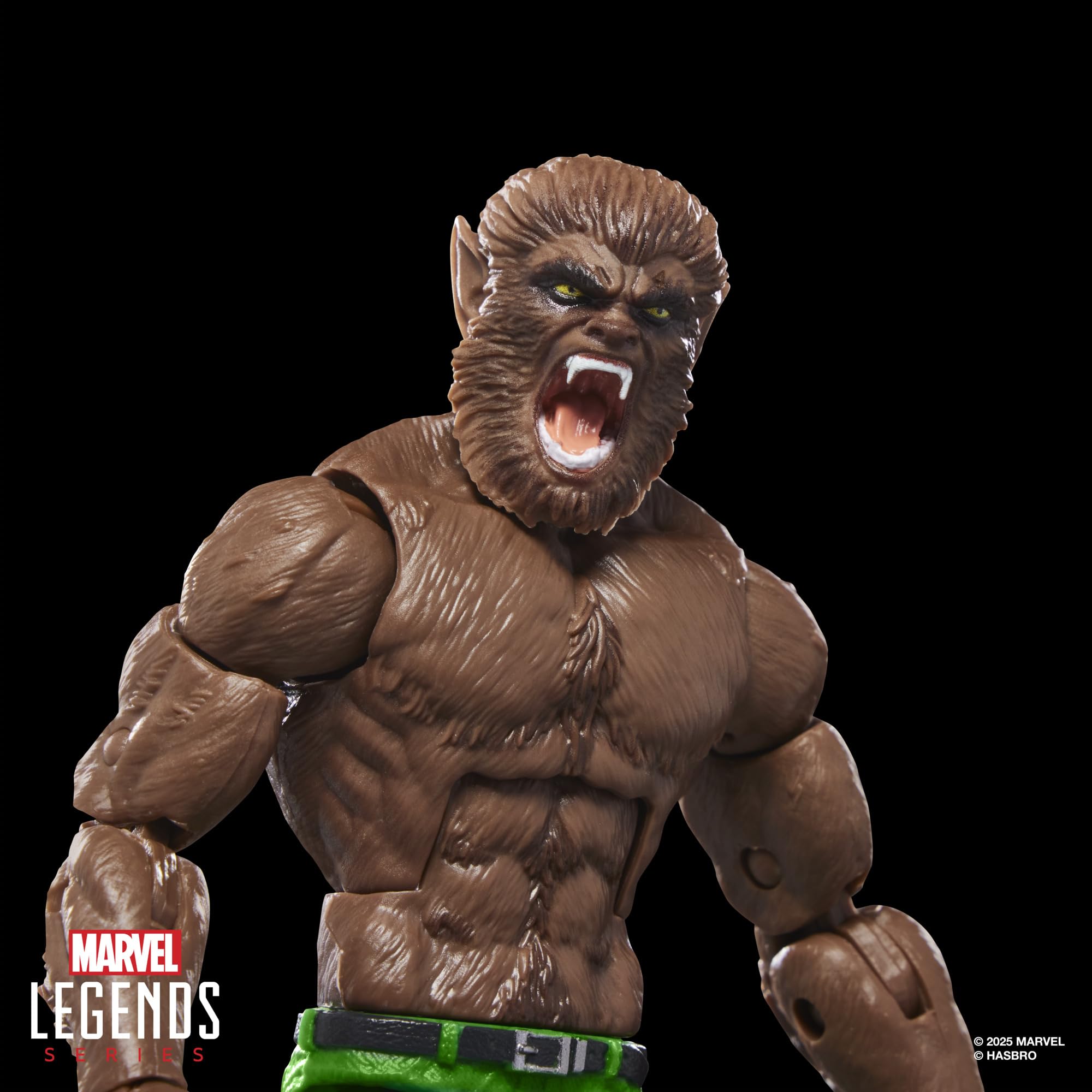 Hasbro Marvel Legends Werewolf By Night Action Figure - 15-cm Scale | Comics-Inspired | 2 Build-A-Figure Parts 8