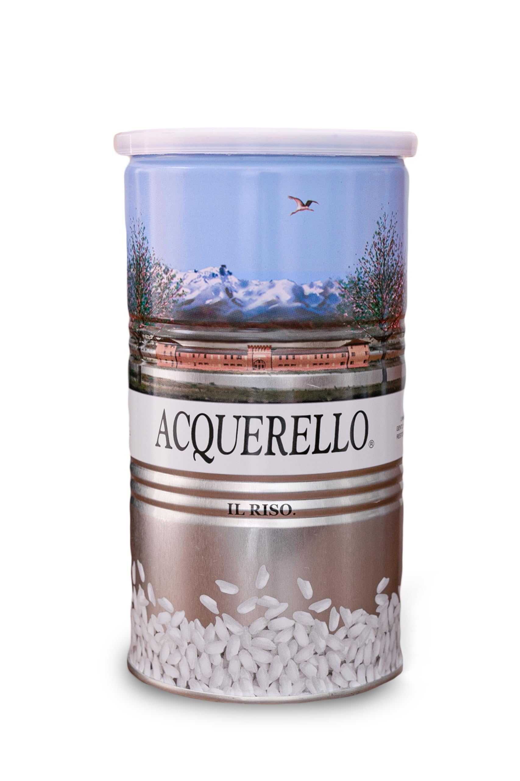 Acquerello Aged 1 Year Carnaroli Rice - 1kg Tin | Premium Italian Risotto Rice 1