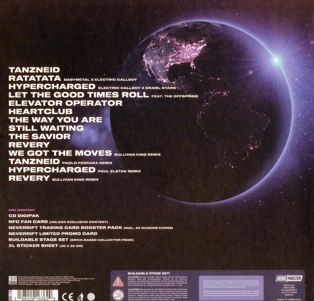 Electric Callboy - Tanzneid [CD] 2