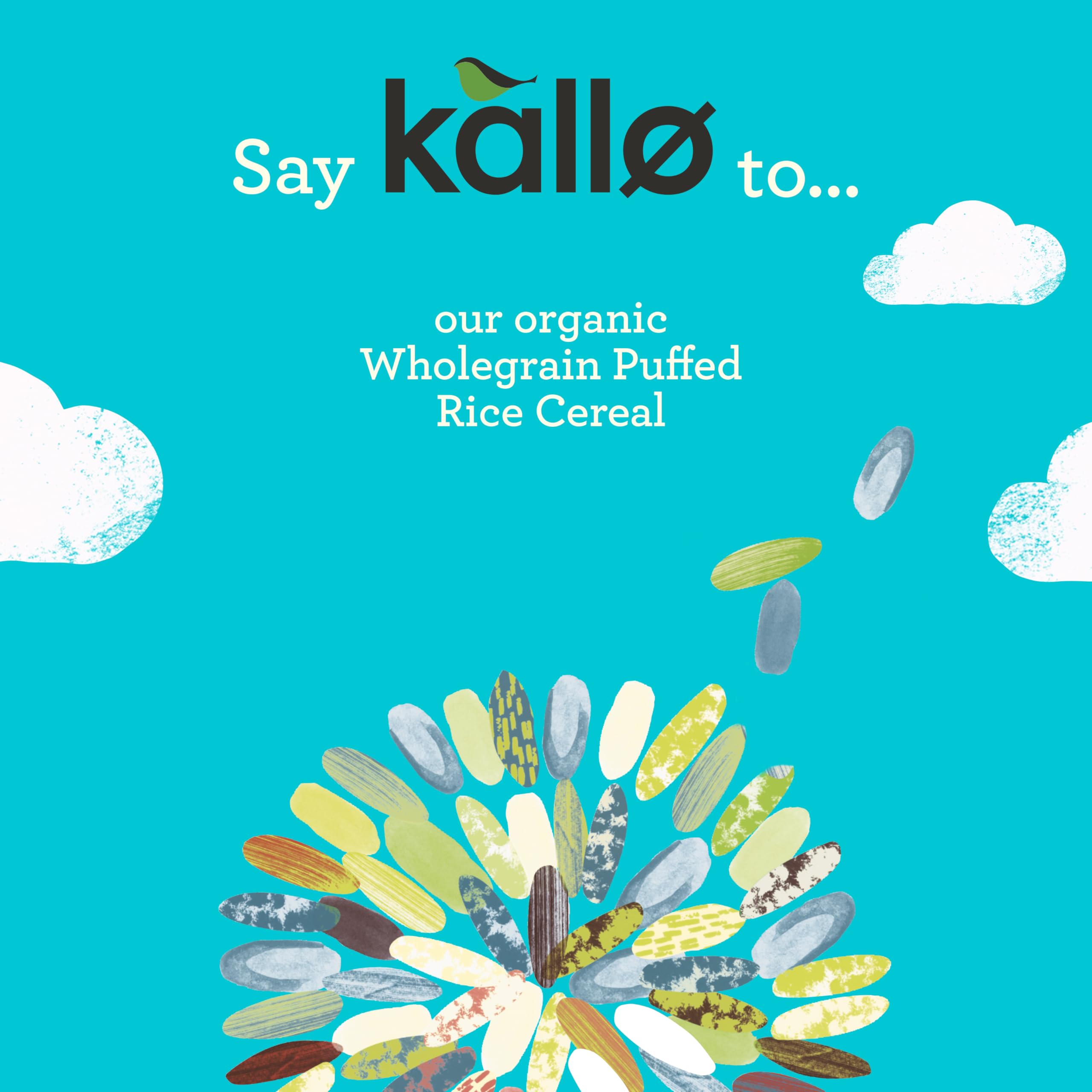 Kallo Gluten Free Organic Wholegrain Puffed Rice Cereal, 225g 6