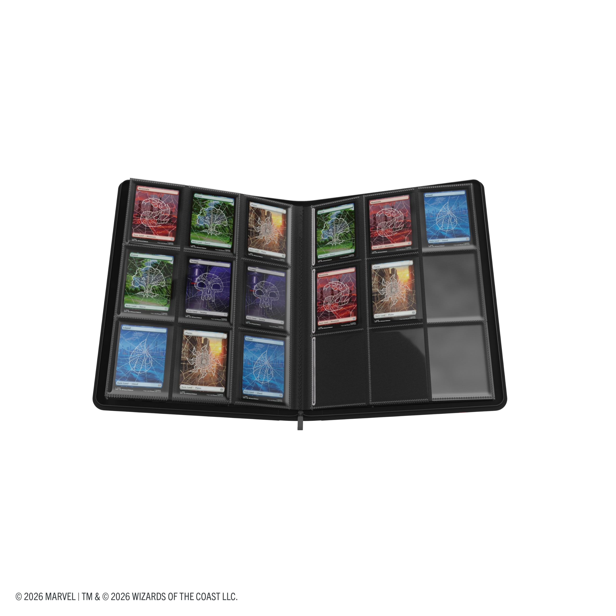 Gamegenic Marvel Super Heroes Zip-Up Album - Holds 360 Cards | Side-Loading Pockets | Multicolor 5