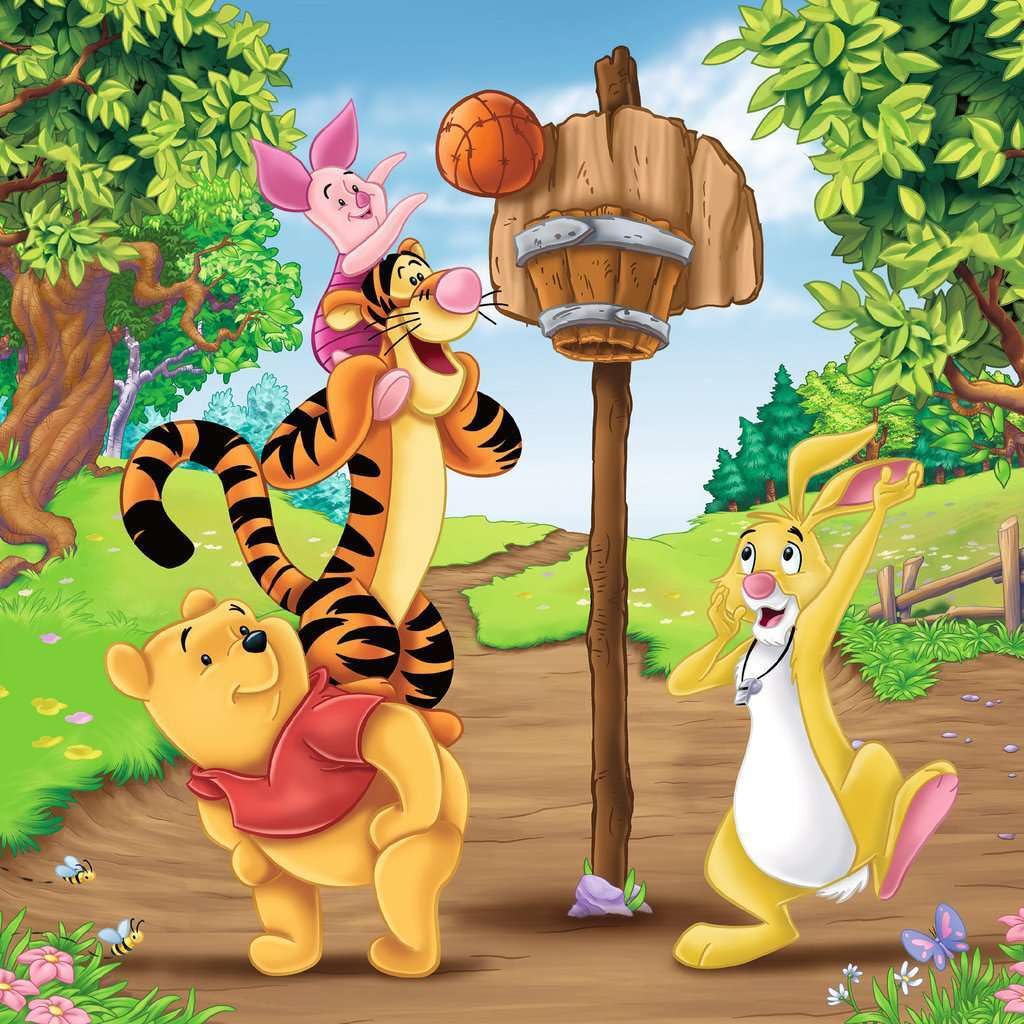 Ravensburger Winnie The Pooh - 3 x 49 Piece Jigsaw Puzzles for Kids Age 5+ 3