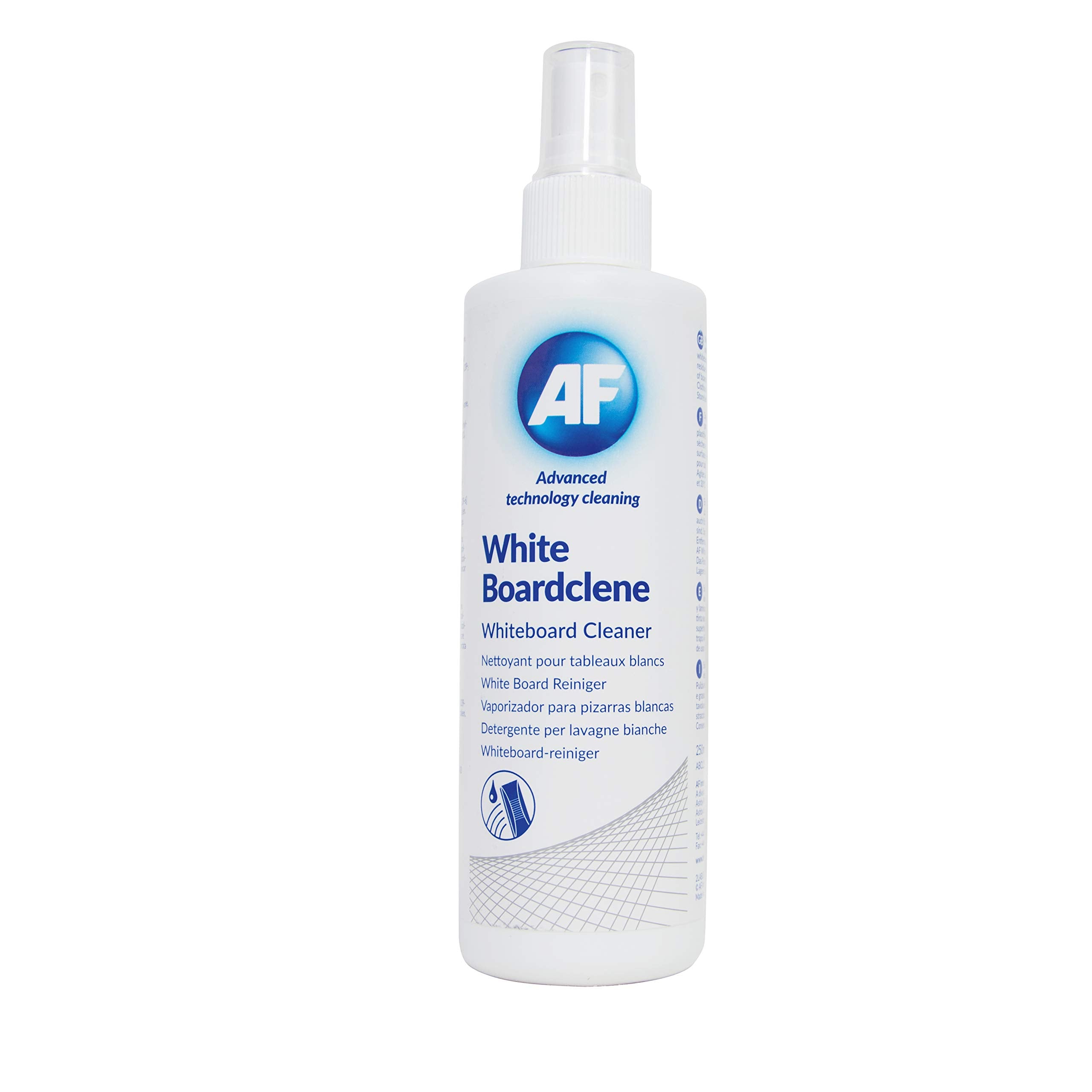 AF White Boardclene - Removes Dry Ink & Grease from Whiteboards | 250ml Pump Spray 1