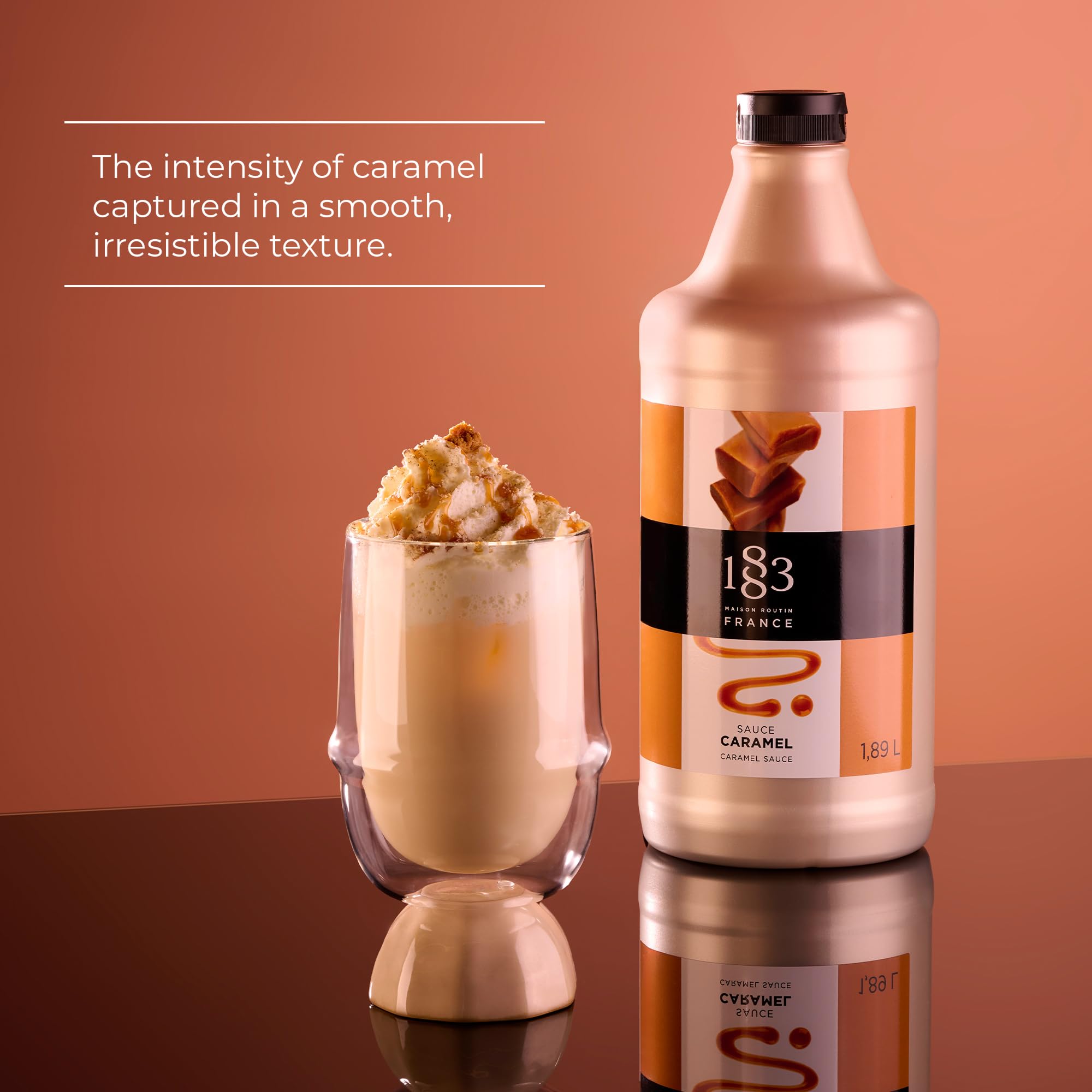 1883 Maison Routin Caramel Sauce - Smooth, Buttery Flavor | 500ml 3