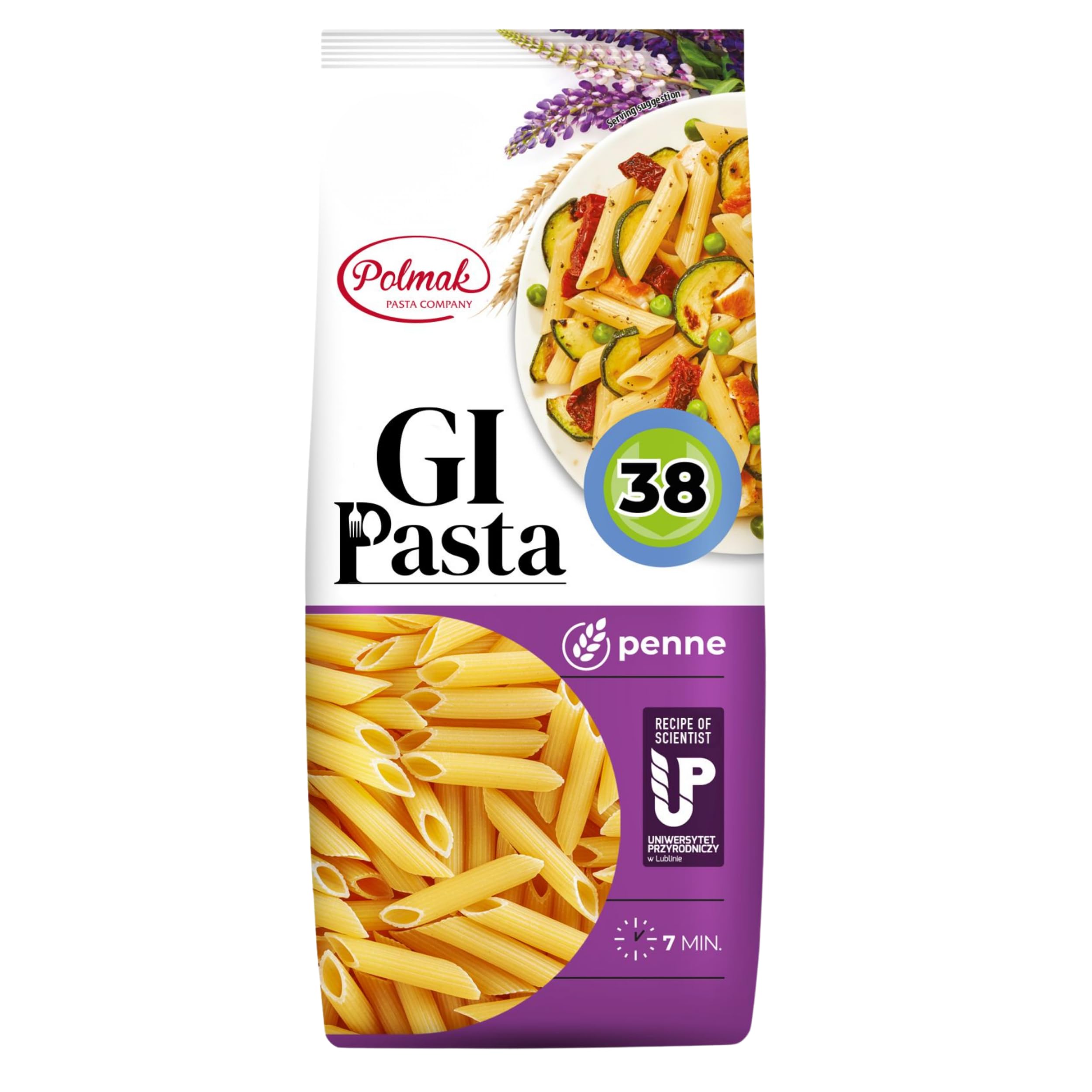 GI Pasta Penne - High Protein | Low Glycaemic Index 38 | High Fibre | 250g 1