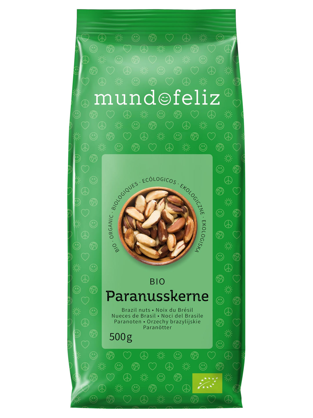 Mundo Feliz Organic Whole Brazil Nuts 2 x 500 g