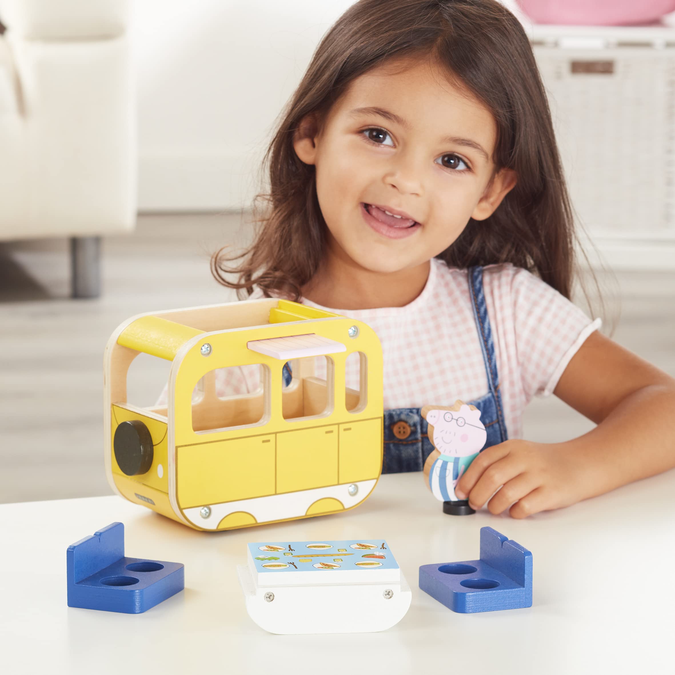 Camping-car en bois Peppa Pig 4