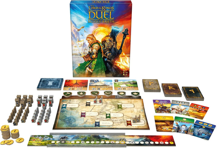 Repos Production The Lord of the Rings: Duel for Middle-Earth Board Game