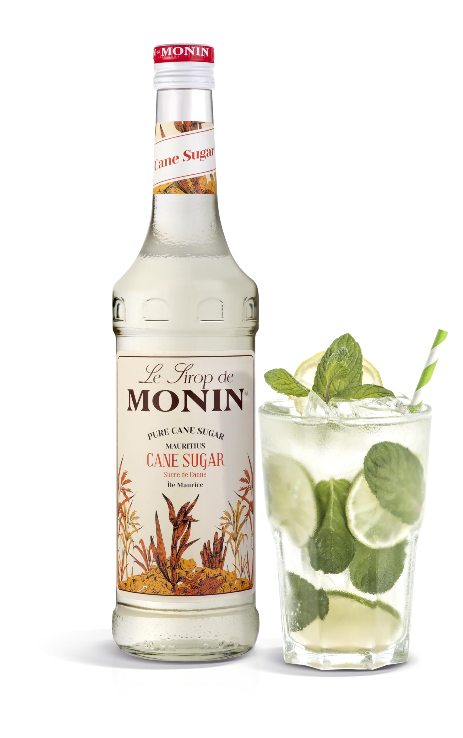 MONIN Pure Cane Sugar Syrup 700ml - Vegan, Allergen-Free Sweetener for Coffee, Cocktails & Beverages 7