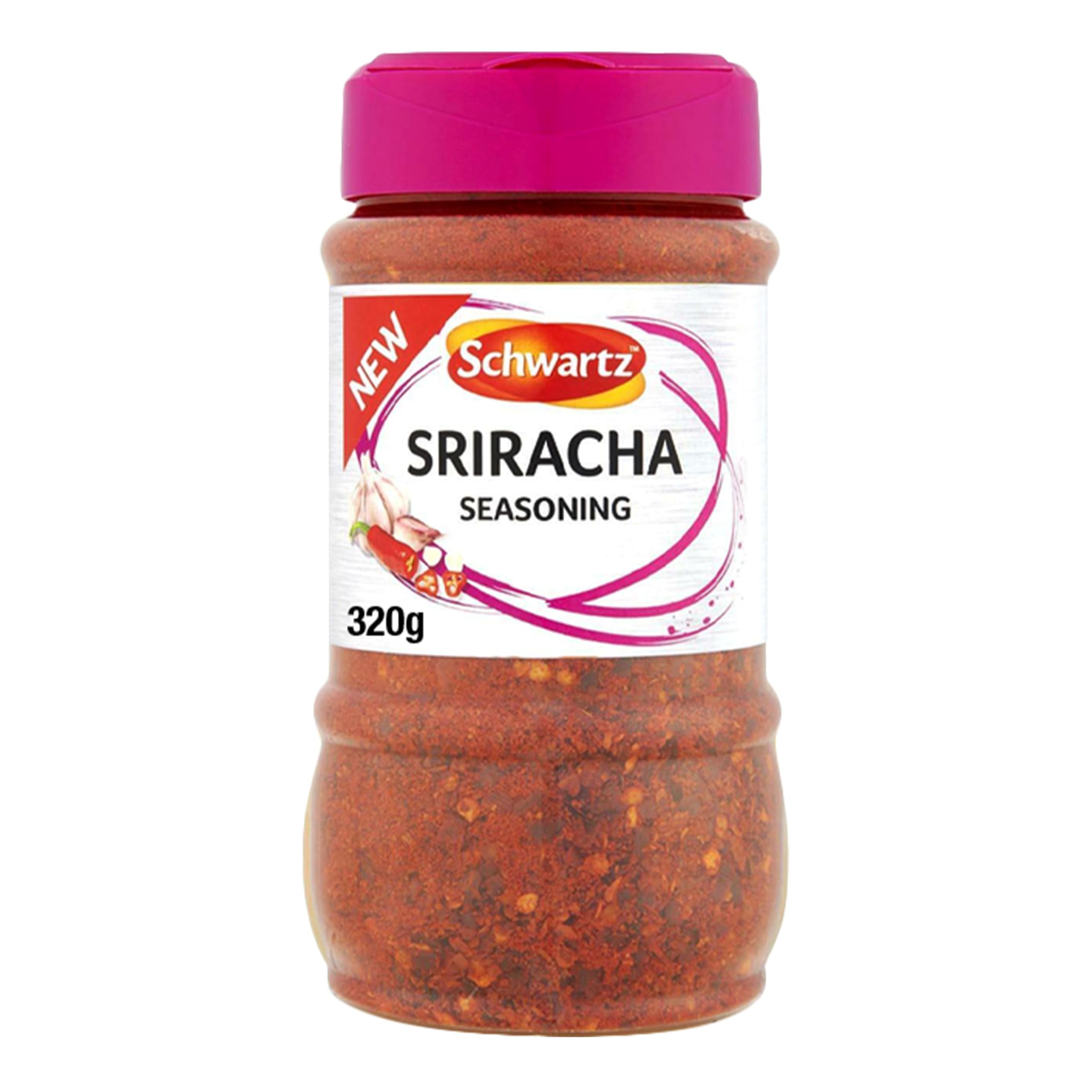 Schwartz Sriracha Seasoning - Sweet, Sour & Spicy Kick | 320g Jar 1