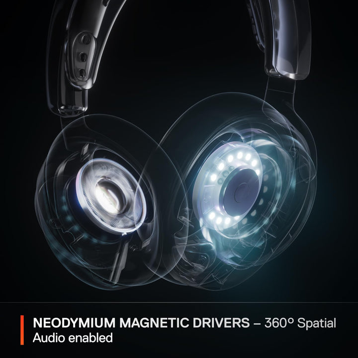 SteelSeries Arctis Nova Pro Wireless Multi-System Gaming Headset with Active Noise Cancellation