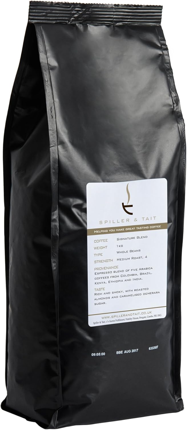 Spiller & Tait Signature Blend - Award-Winning Whole Bean Coffee 1kg 6
