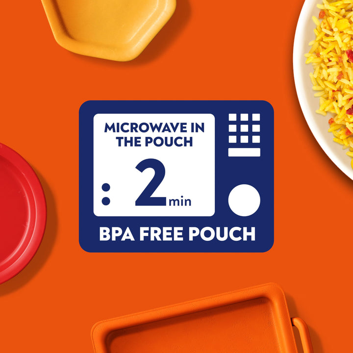 Ben's Original Golden Vegetable Microwave Rice - 6 x 220g Pouches