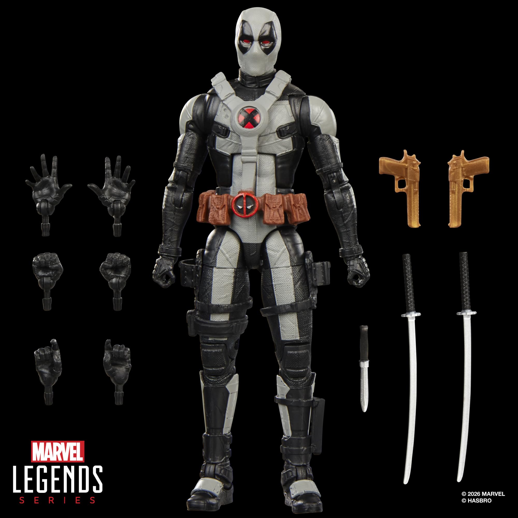 Marvel Legends Deadpool (Concept Art) Action Figure - 15cm Scale, 14+ Years 9