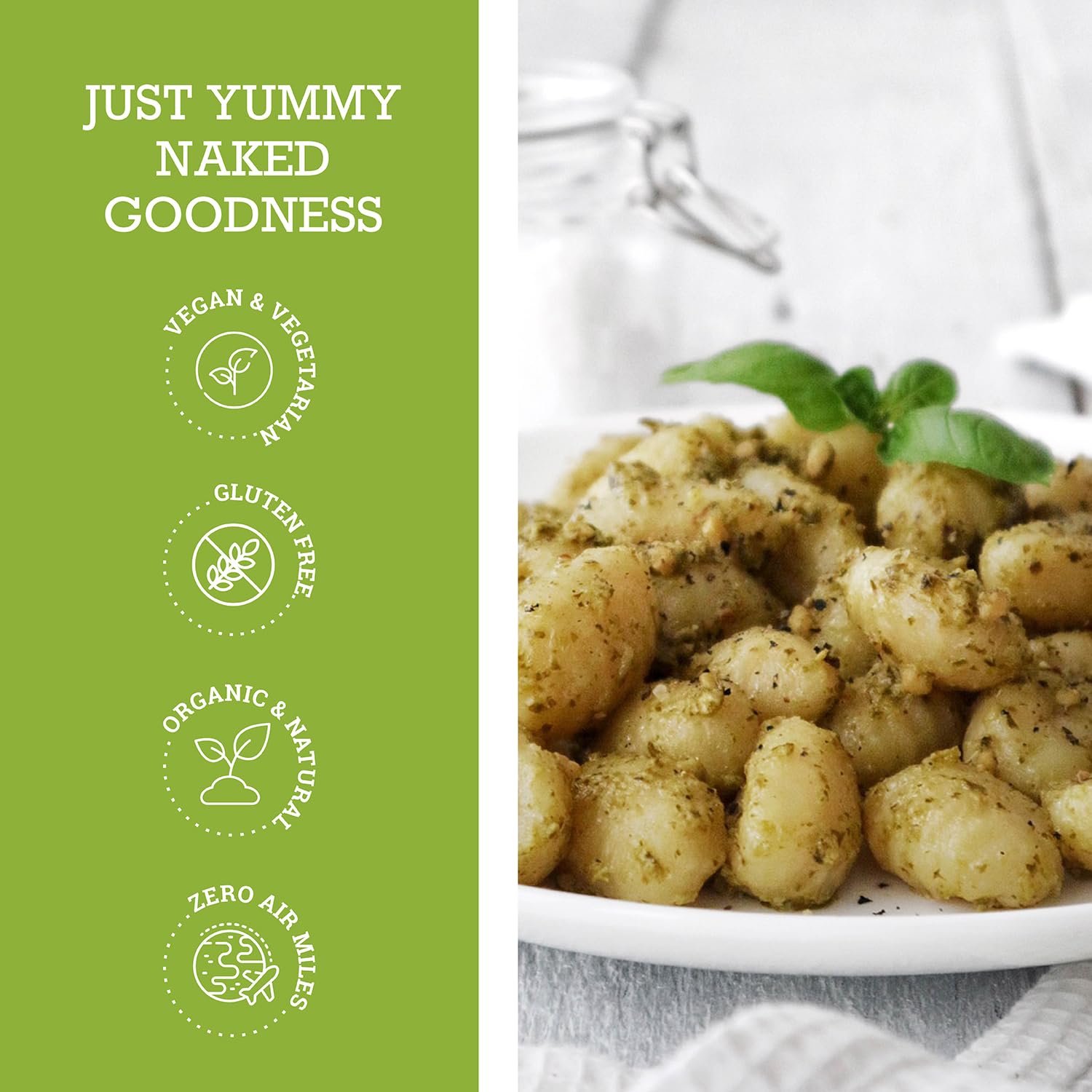 Mr Organic - Organic Gluten Free Gnocchi 350g - Non GMO & Preservative Free 4