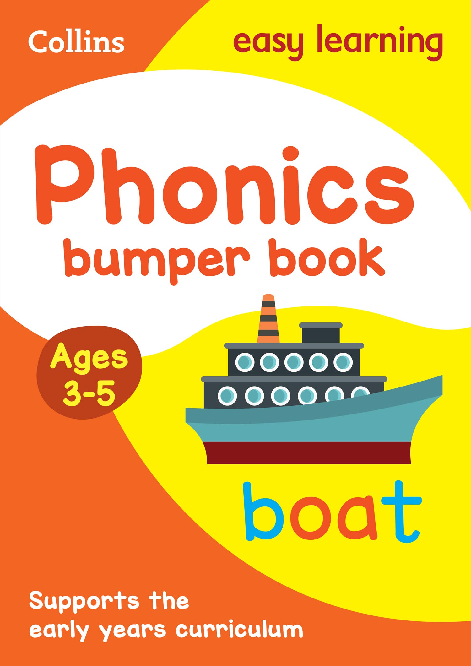 Collins Phonics Bumper Book - Ages 3-5 | Preschool & Nursery | English Language 1