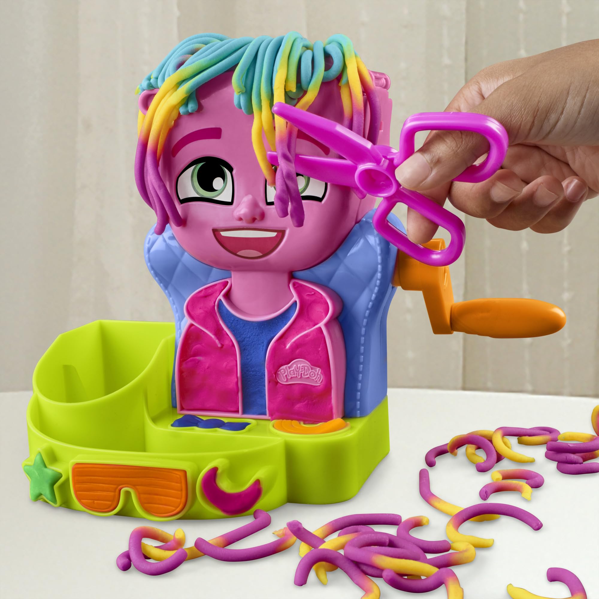 Play-Doh Hair Stylin' Salon Playset - Creative Styling Fun for Ages 3+ 6