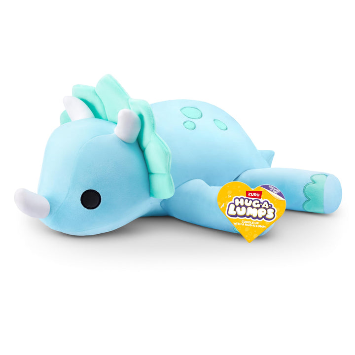 Hug-A-Lumps by ZURU - Weighted Cuddly Plush Toy, 1.5kg Dino (Delilah)
