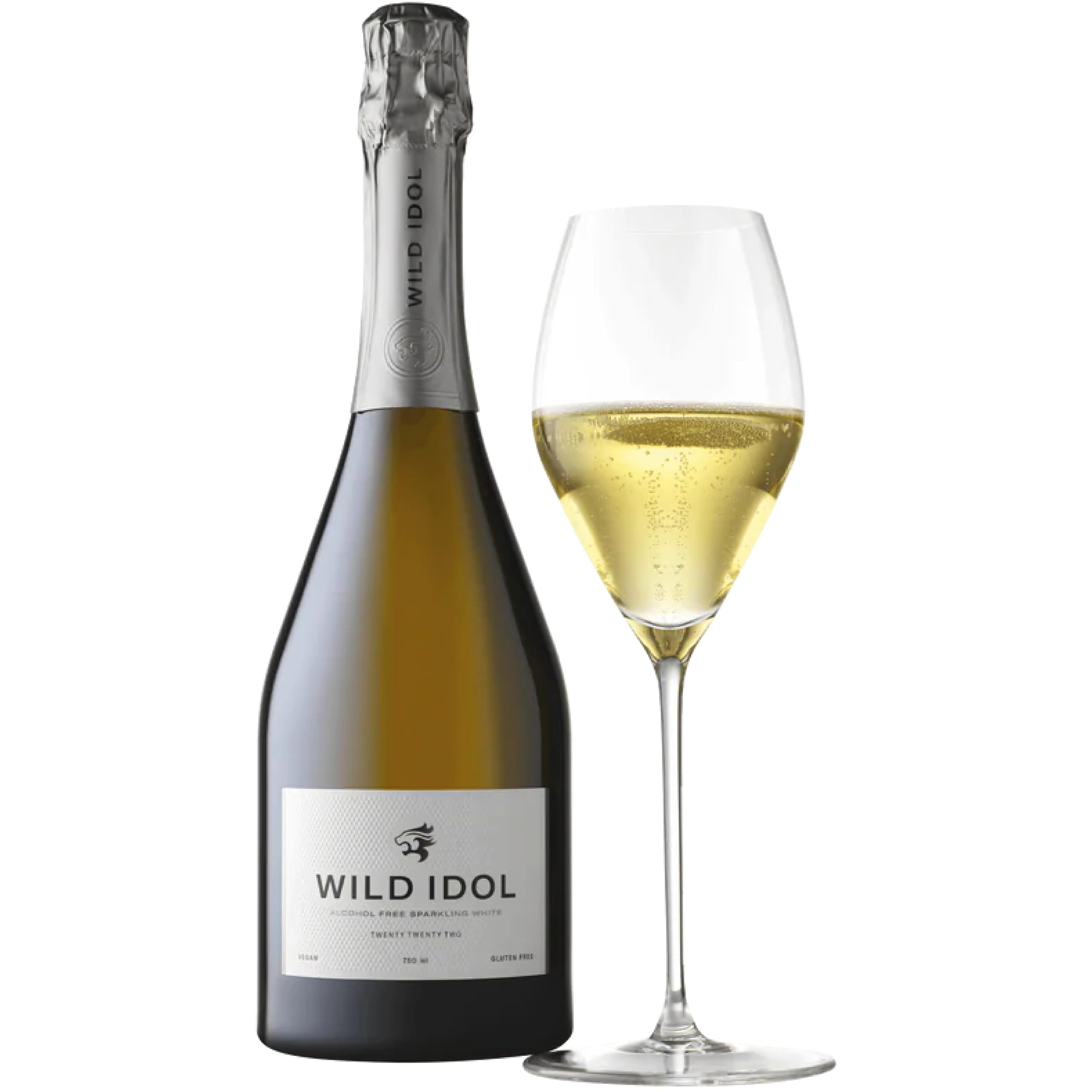Wild Idol Alcohol-Free Sparkling White Wine | 0.0% ABV | 750ml Bottle 4