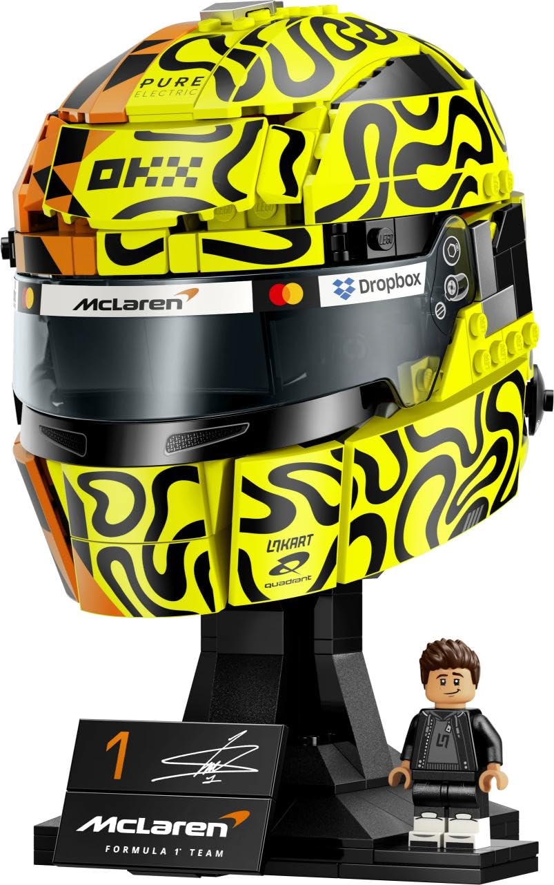 LEGO 43023 Editions McLaren F1 Lando Norris Helmet Building Set | Ages 14+ 4