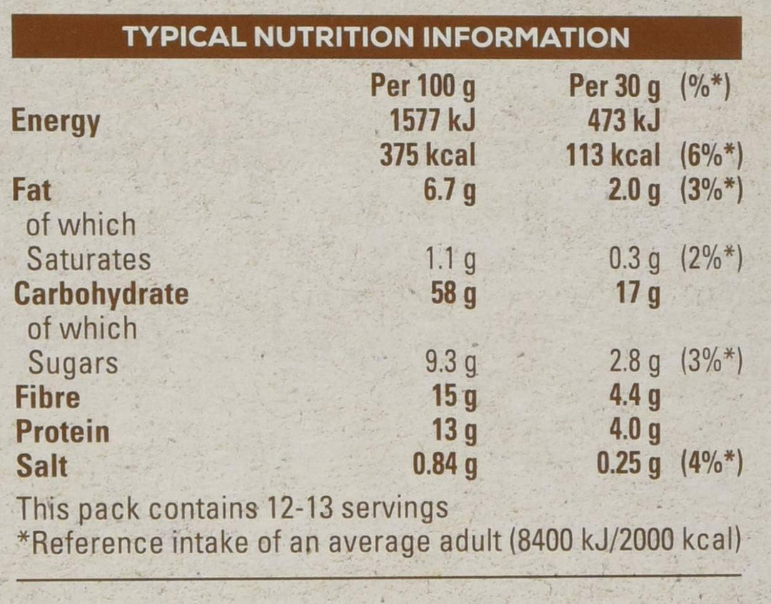 Quaker Oat Crisp Original Cereal, 375g