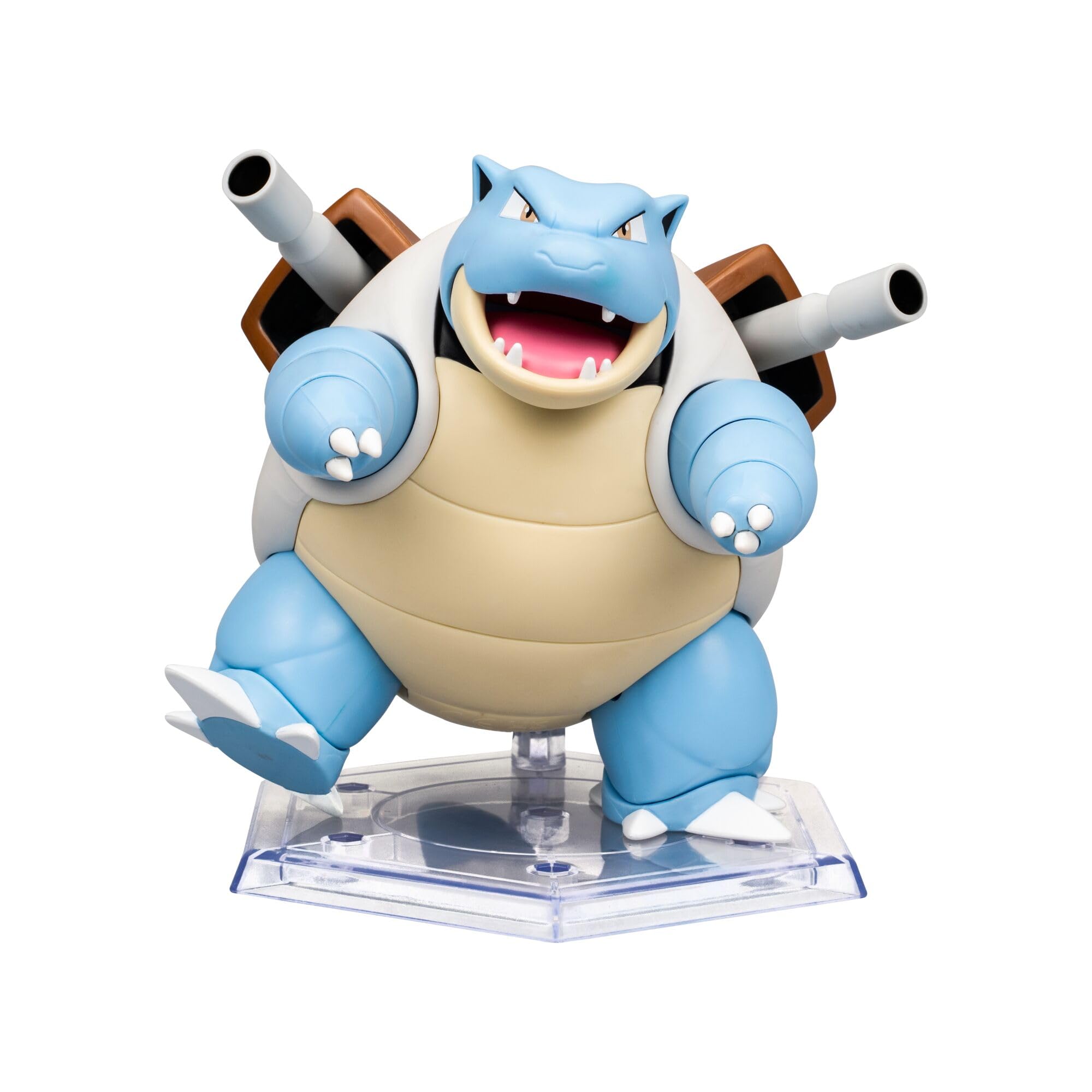 Pokémon Blastoise Super Articulated Action Figure - 6 Inch, 15+ Points of Articulation 1