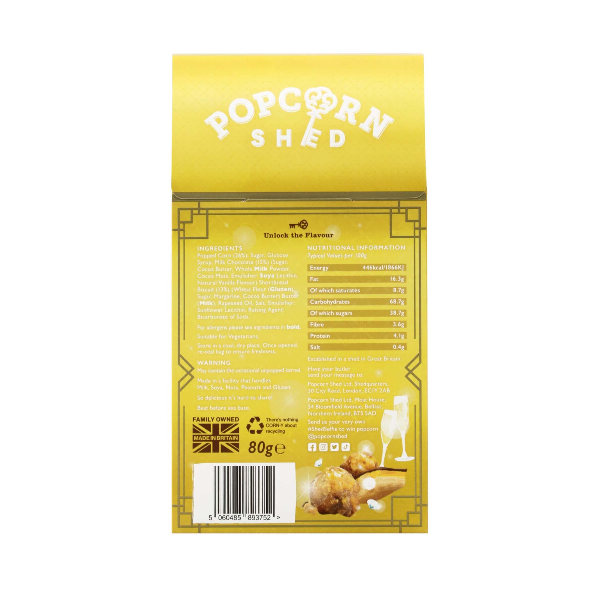 Popcorn Shed Millionaire's Shortbread Gourmet-Popcorn-Geschenkbox 4