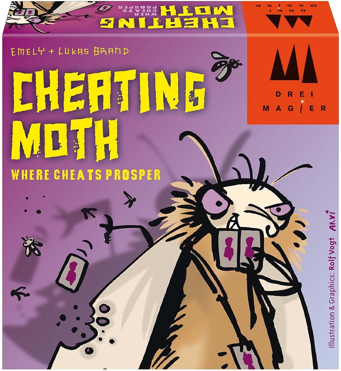 Coiledspring Games Cheating Moth Card Game 2