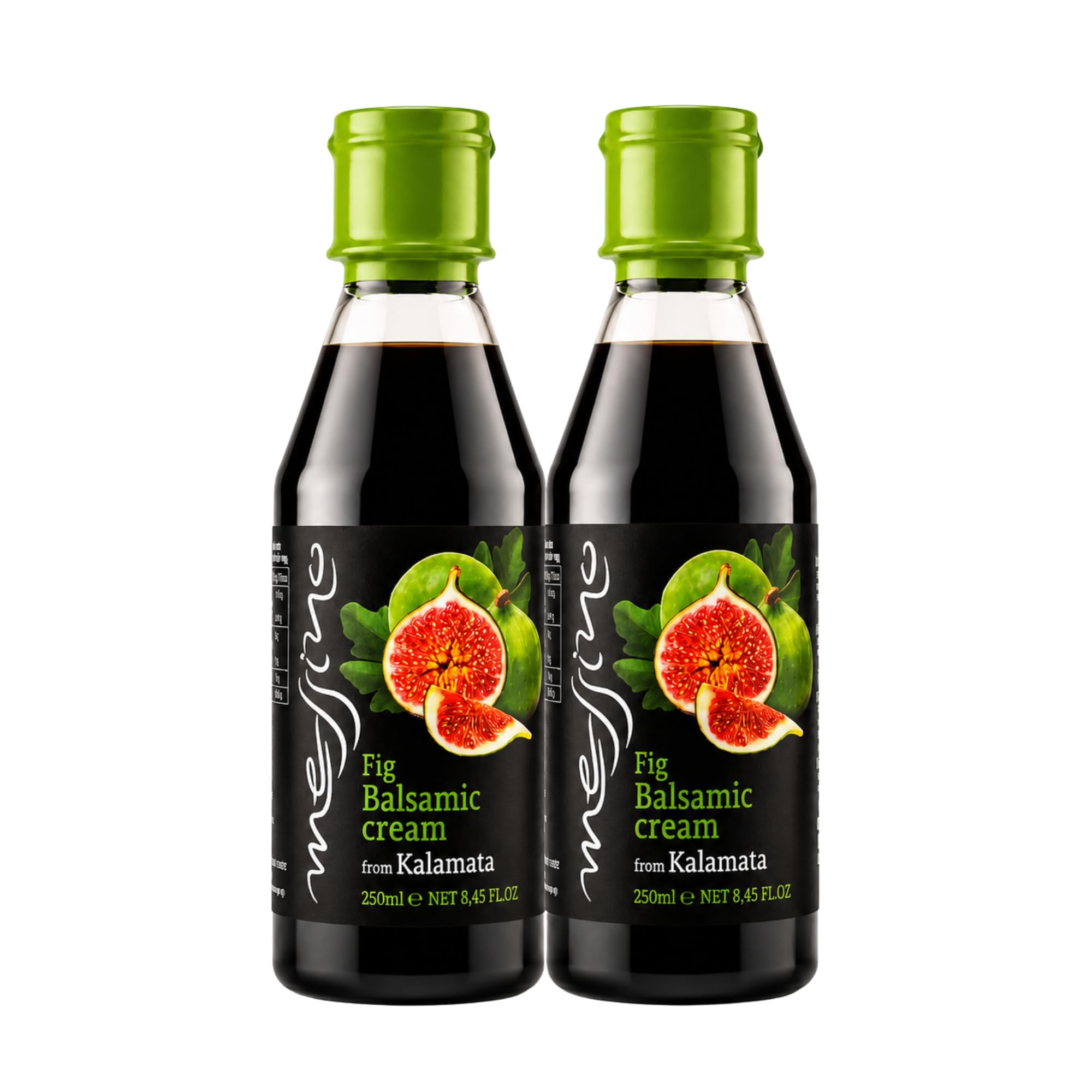 Messino Greek Fig Balsamic Cream - Pack of 2 x 250ml (500ml Total) 1