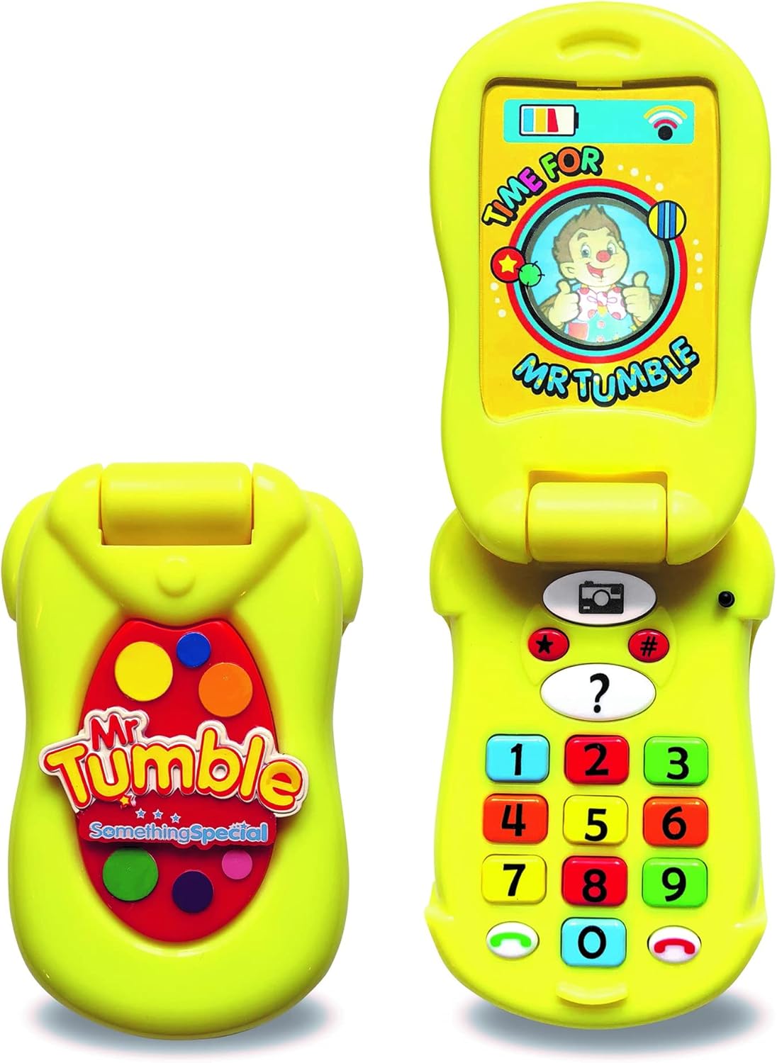Mr Tumble Something Special Flip & Learn Toy Phone - Light-Up Educational Toy for Kids 1