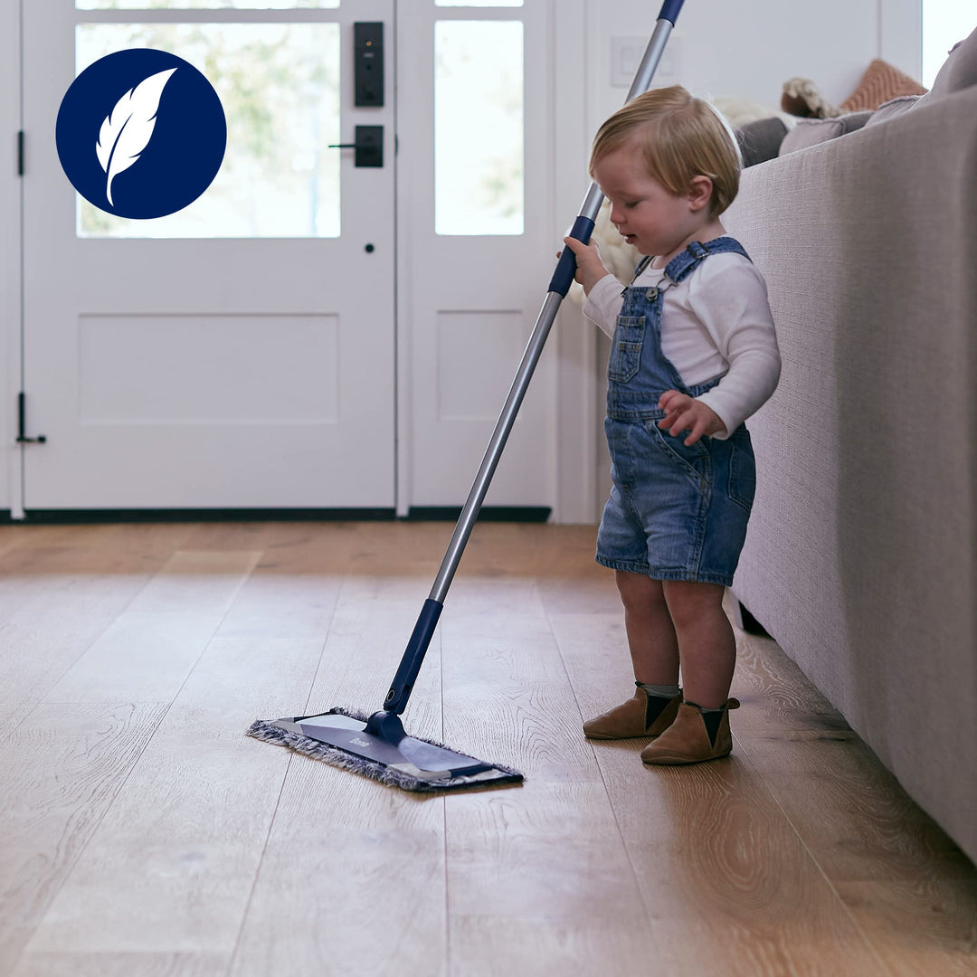 Bona - Premium Microfibre Floor Mop Kit Extra Large Adjustable Flat Mop