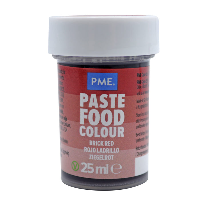 PME - Paste Food Colour Brick Red 25g