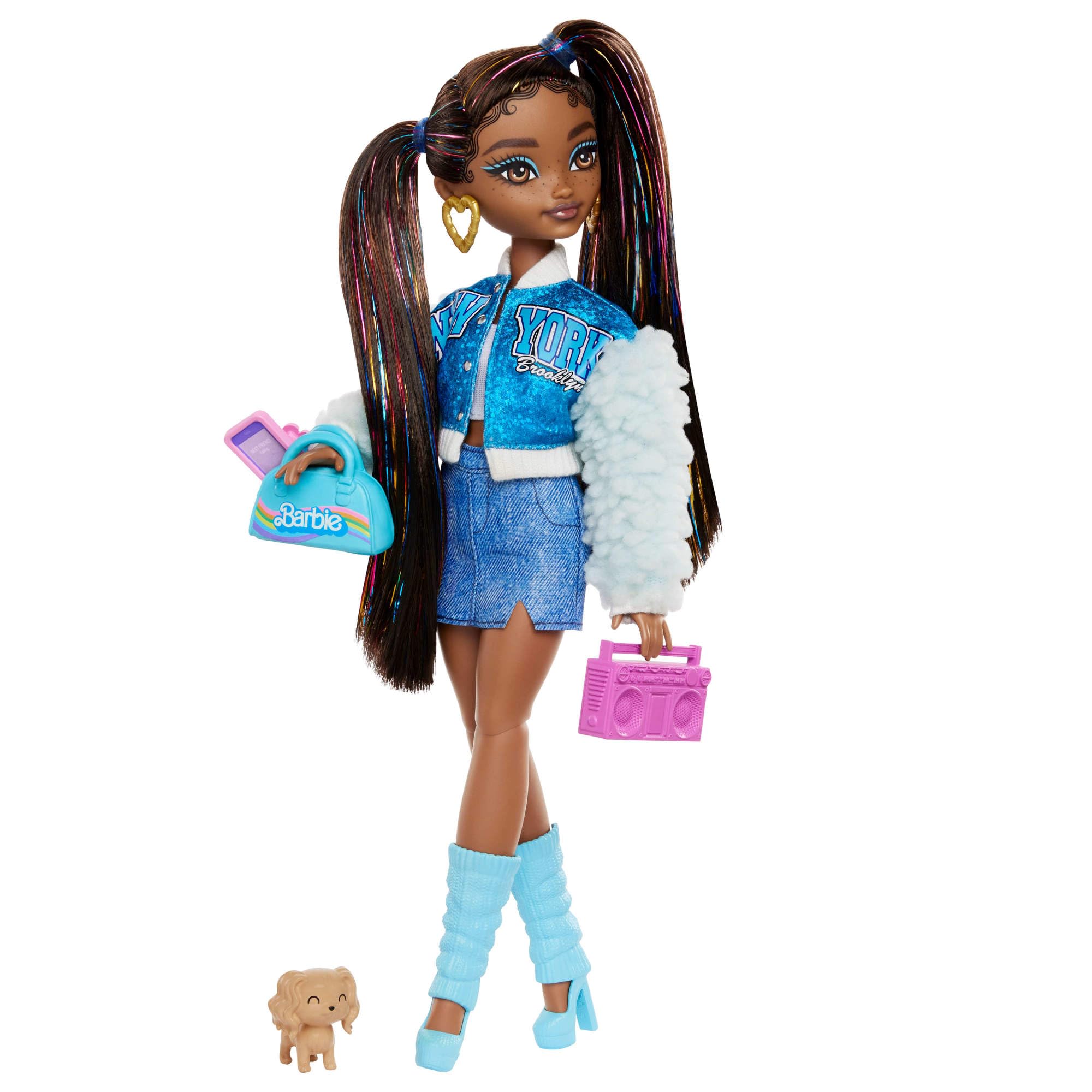 Barbie Dream Besties Playset - Brooklyn Doll with 9 Music Accessories, Posable Fashion Doll for Kids 1