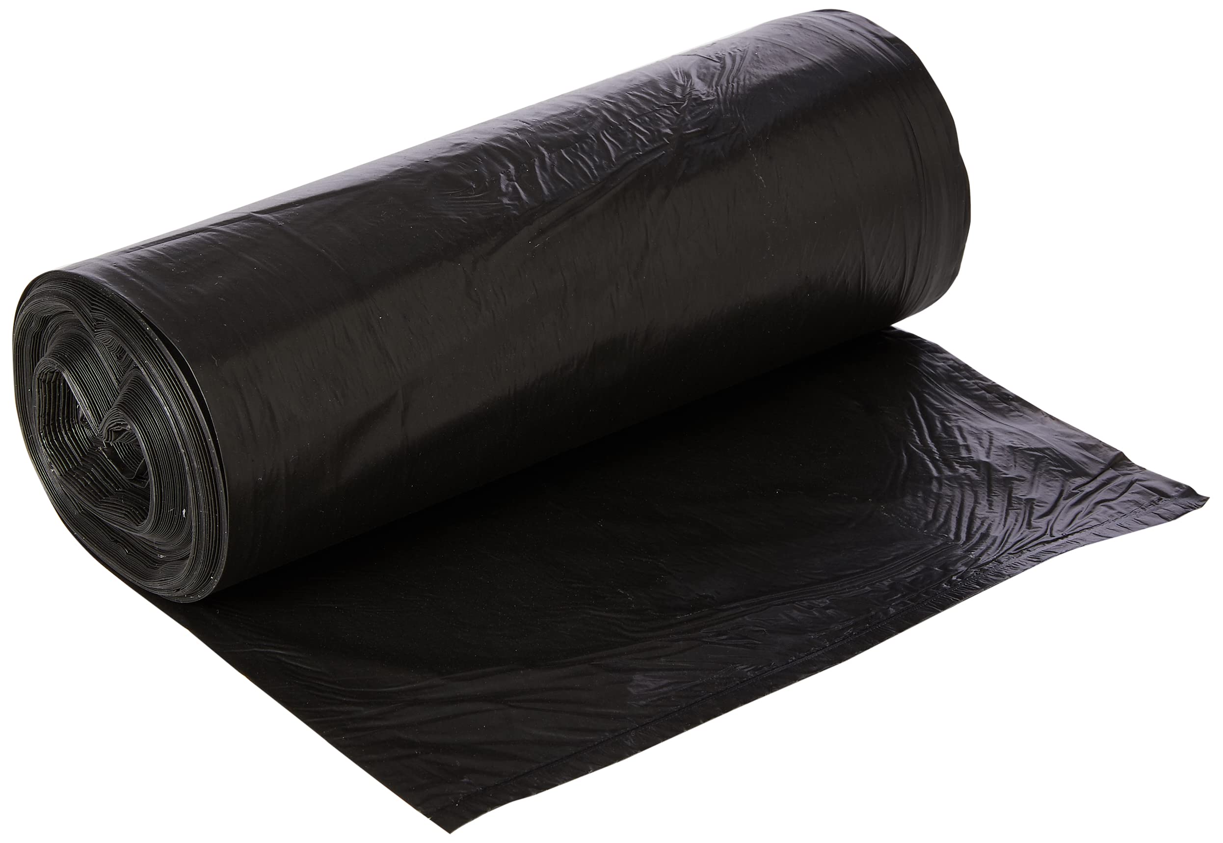 Polylina 80 Litre Tie Top Refuse Sacks Bin Bags, Black, Recycled Plastic, Pack of 20 2