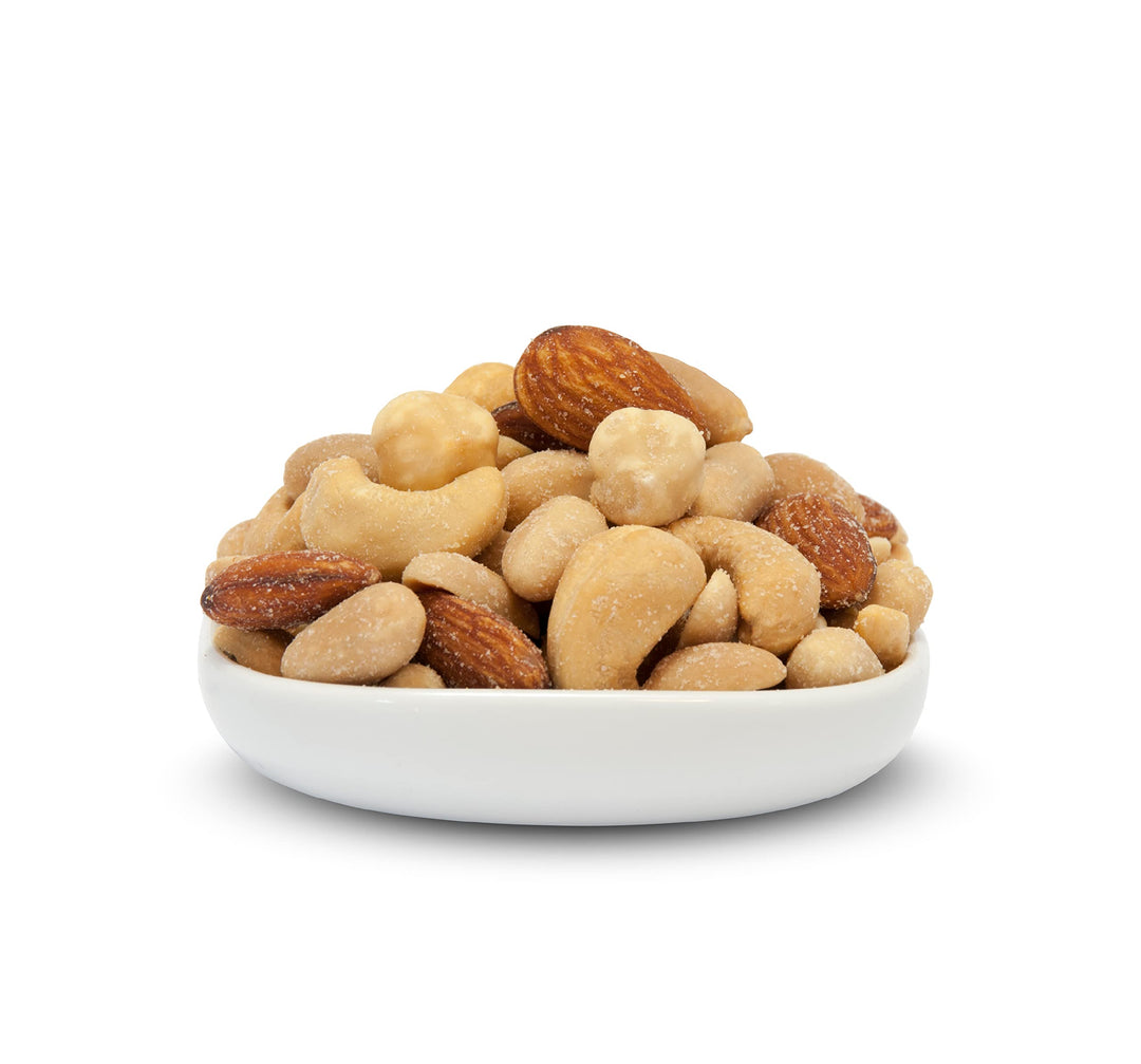 Cambrook Mix 11 Salted Mixed Nuts, 1kg Baked Nut Mix with Sea Salt