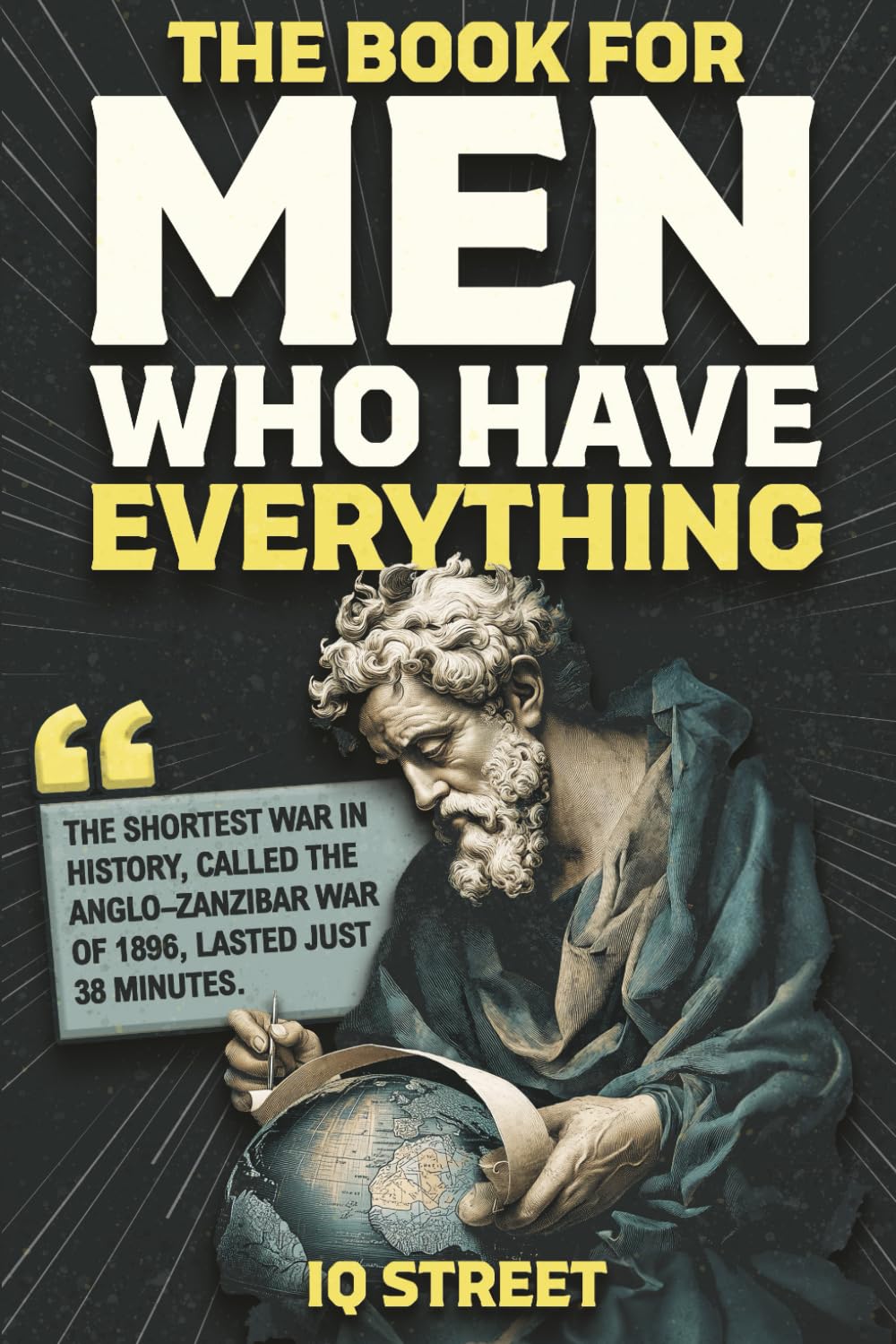IQ Street The Book For Men Who Have Everything - Trivia Questions | Paperback | English
