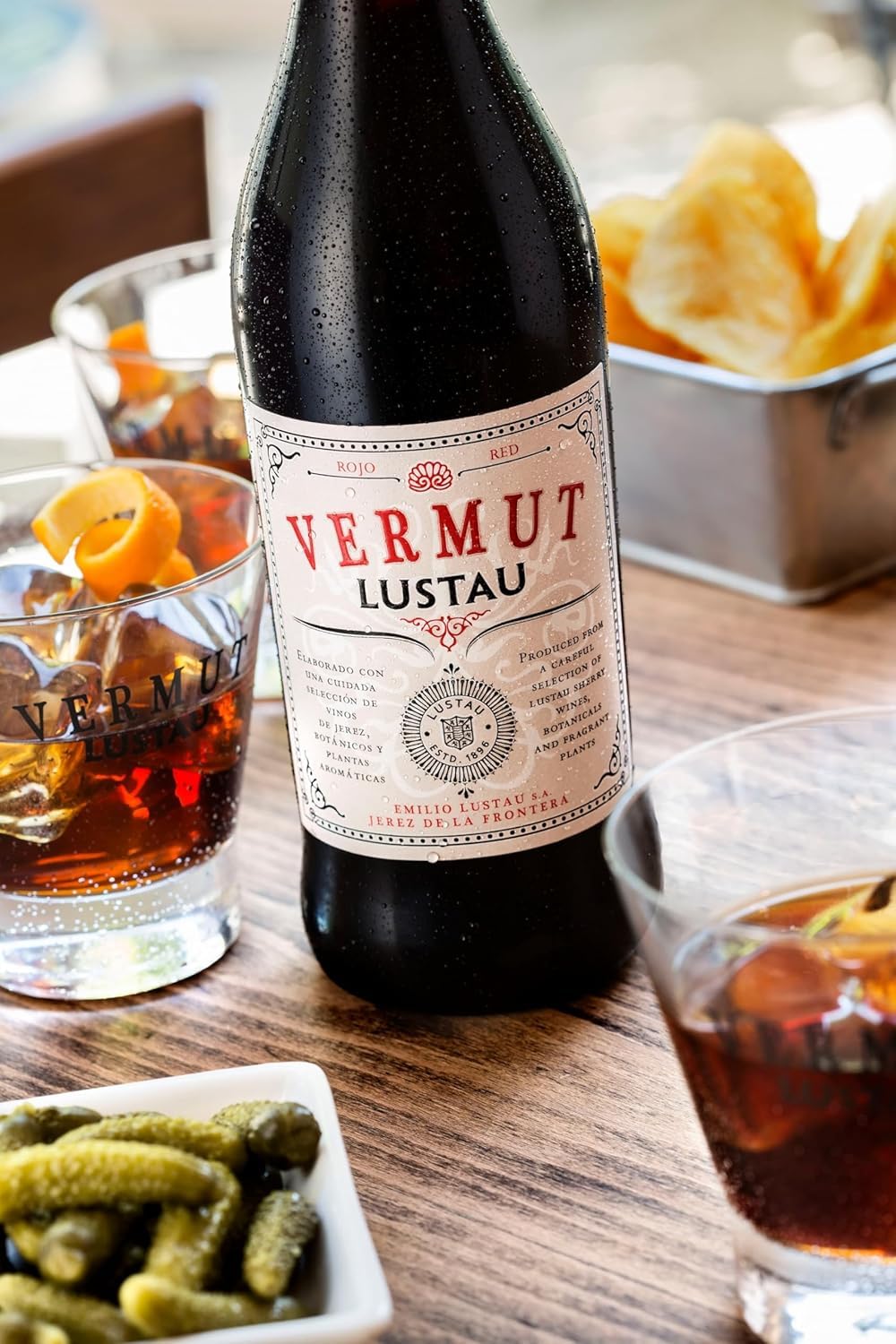 Lustau Vermut Tinto 75cl - Artisanal Red Vermouth Blend