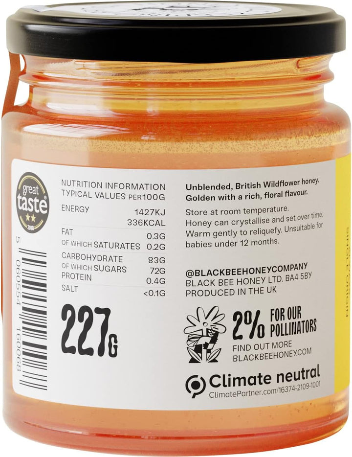 British Summer Honey - Pure and Natural Single Origin Honey 227g