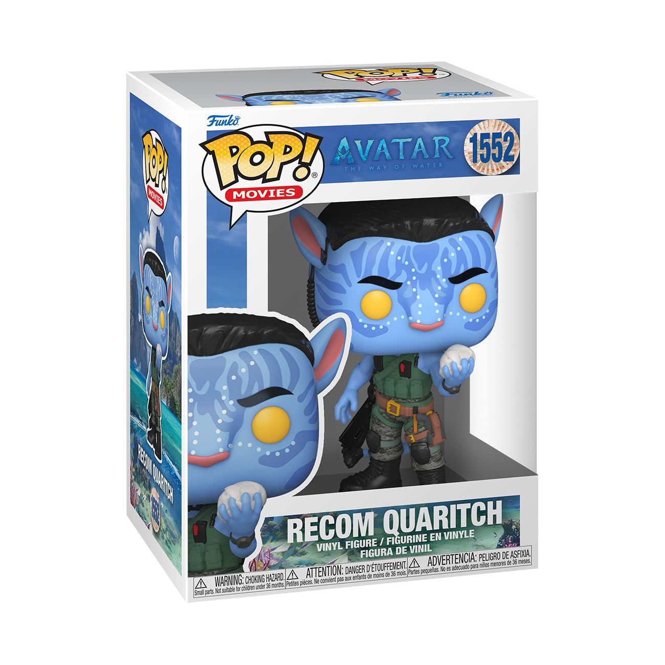 Funko Pop! Movies: Avatar: The Way of Water - Recom Quaritch Vinyl Figure