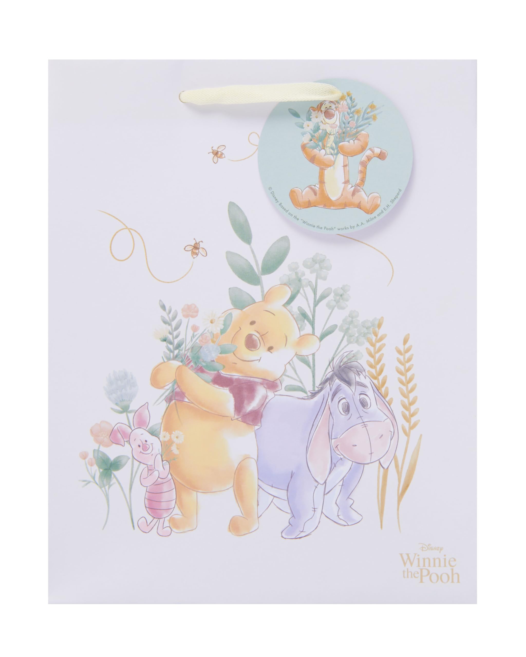 UK Greetings Disney Winnie The Pooh Medium Gift Bag | FSC Certified | 22.8 x 19 cm 5