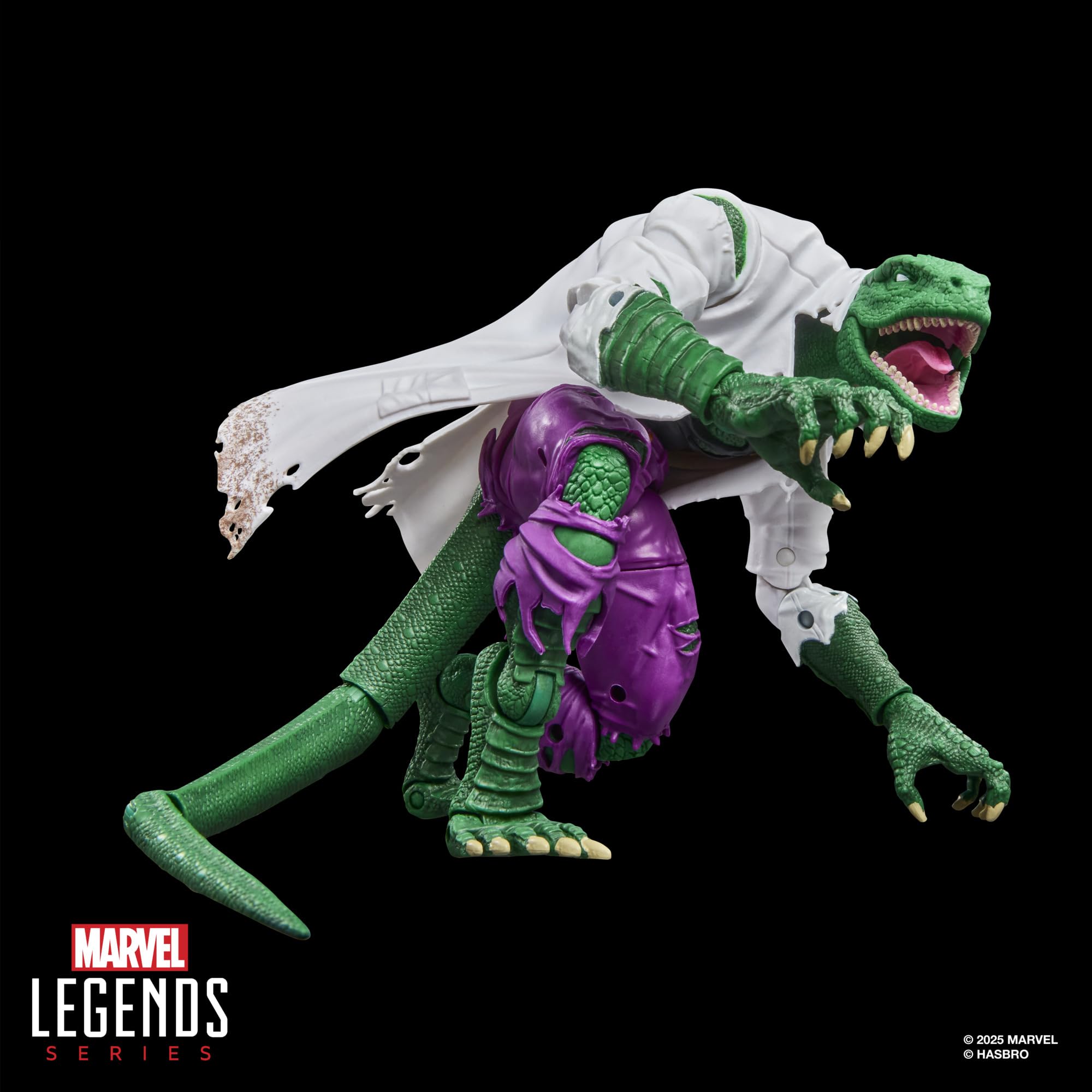 SPIDER-MAN Marvel Legends Series Marvel’s Lizard Action Figure - 15 cm Scale | 2 Accessories 4