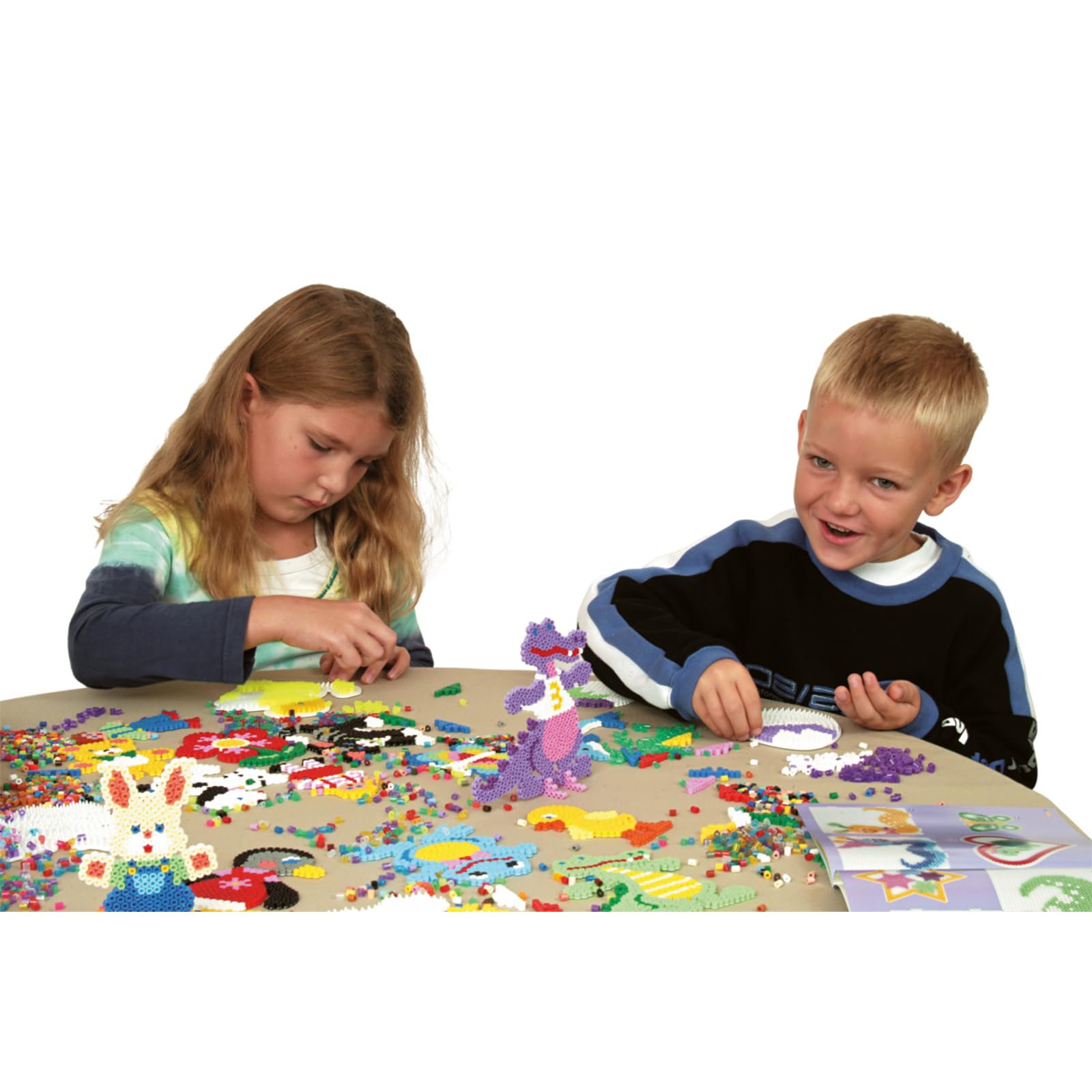 Hama Gabby's Dollhouse 2000 Fuse Beads Craft Kit with Pegboard 5