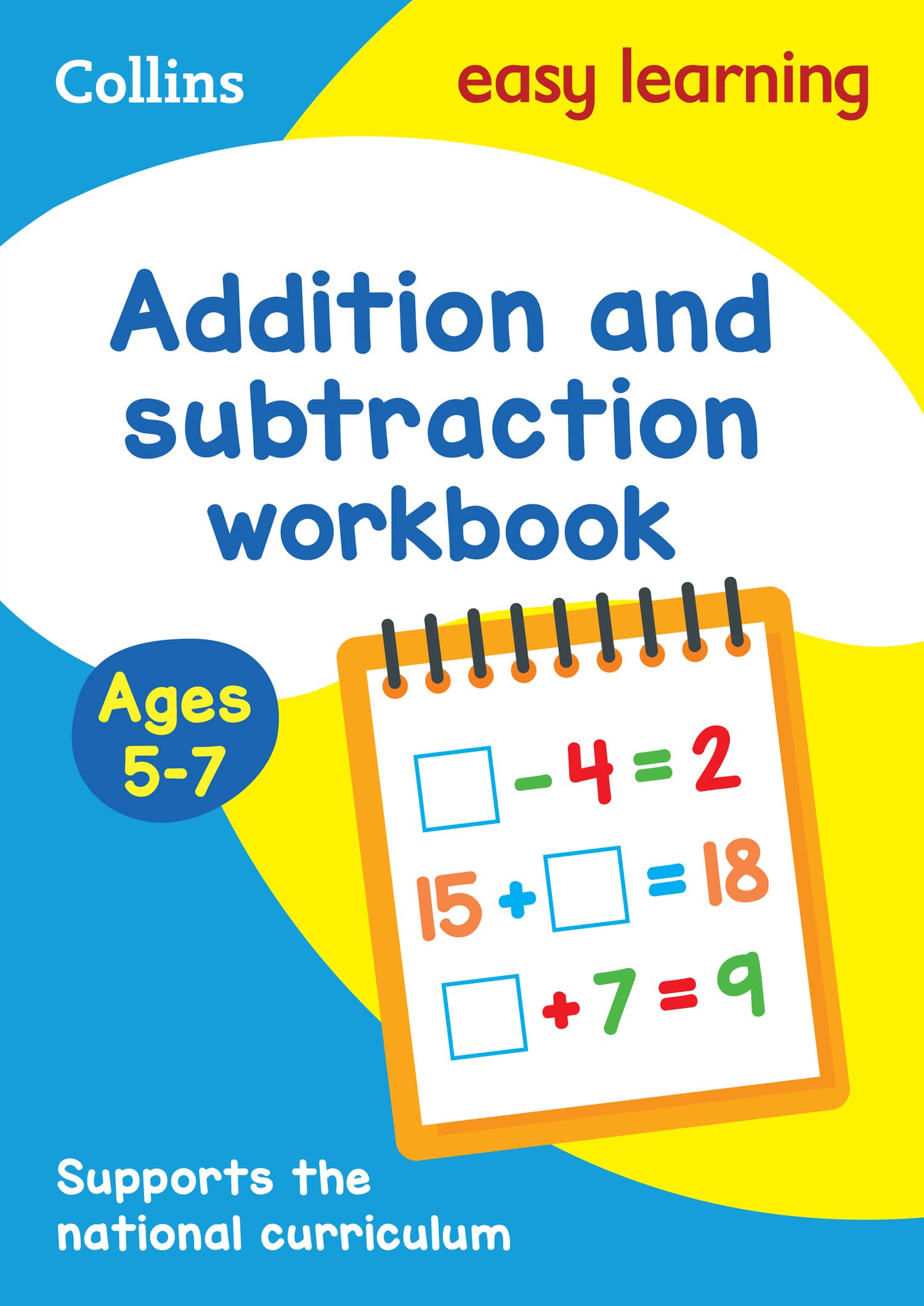 Collins Addition and Subtraction Workbook Ages 5-7 (KS1) | Home Learning Reference | Revised Edition 1