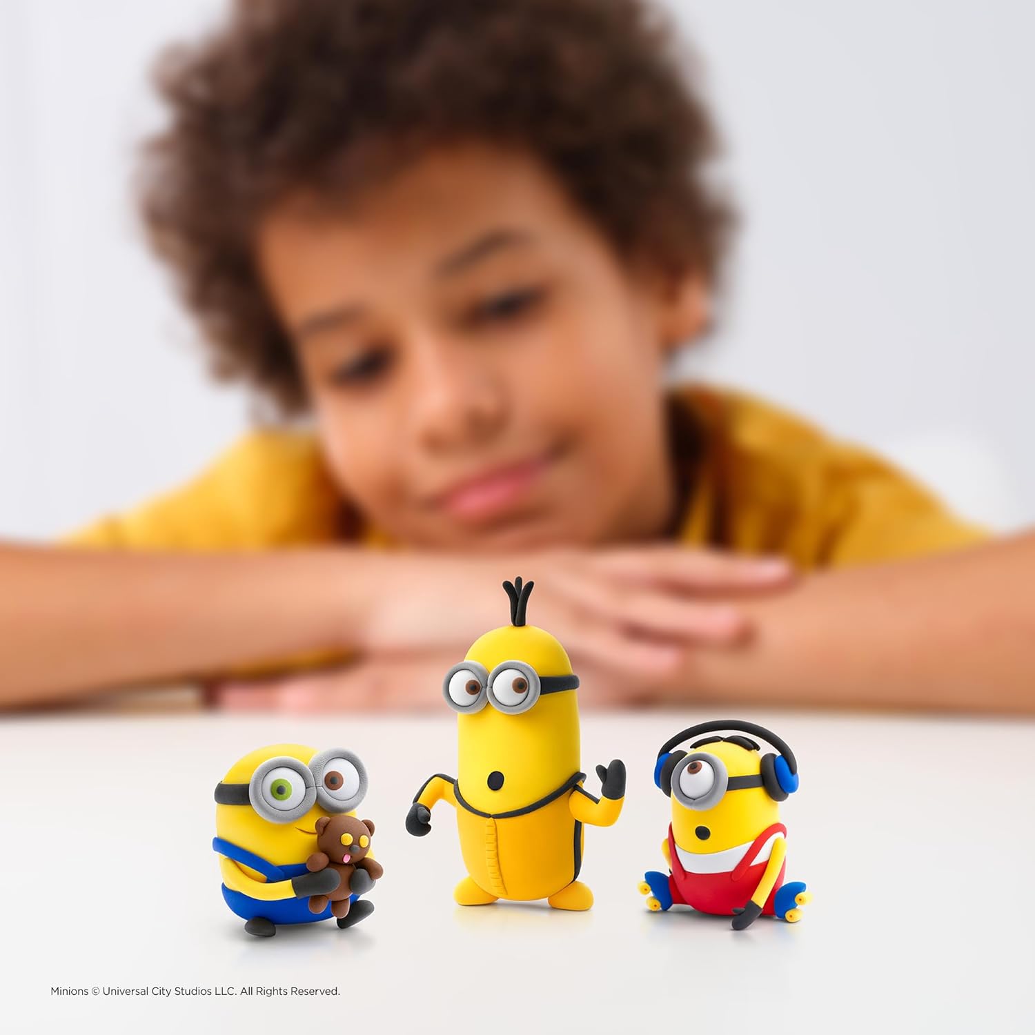 HEY CLAY Minions 15 Can Air Dry Clay Kit - Creative Sculpting Set for Kids 6