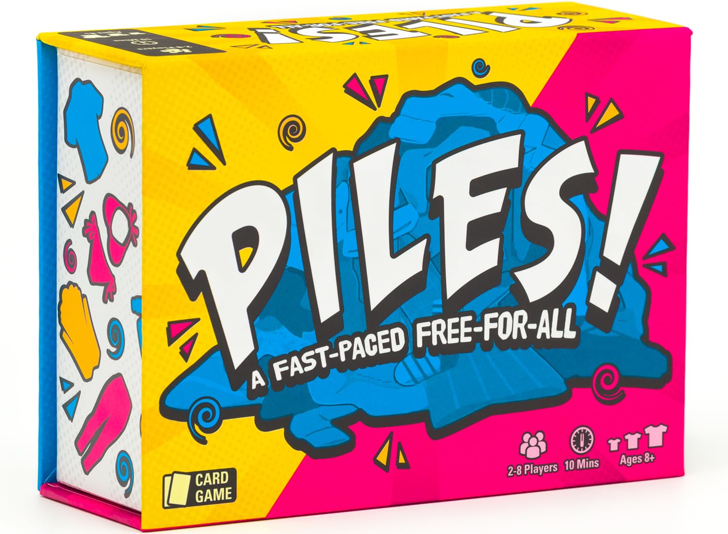 Lost Boy Entertainment Piles! Card Game - Fast-Paced Set Collecting | Ages 8+ | Under 10 Min Playtime