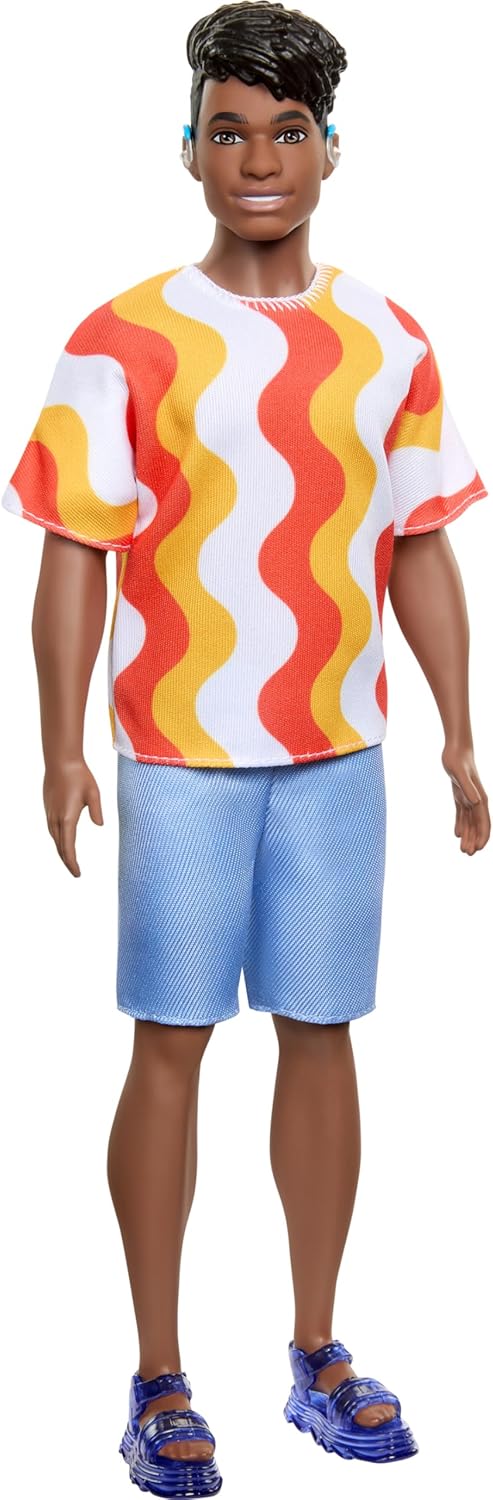Barbie Ken Fashionista Doll - Red and Orange Shirt, 3+ Years 4