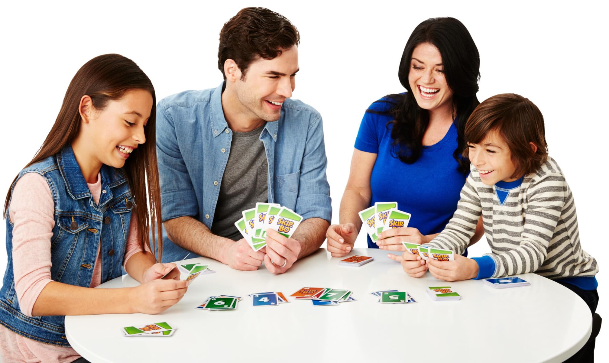 Skip-Bo Card Game - Family Card Sequencing Game for Ages 7+ | 2-6 Players | Mattel Games 2