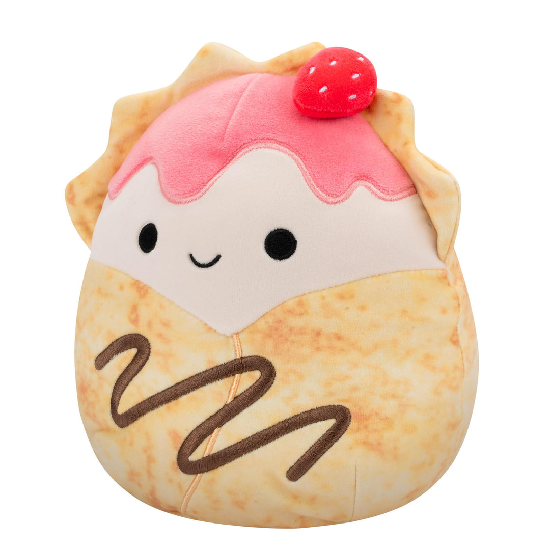 Squishmallows 7.5 Inch Plush - Gasten the Strawberry Crepe