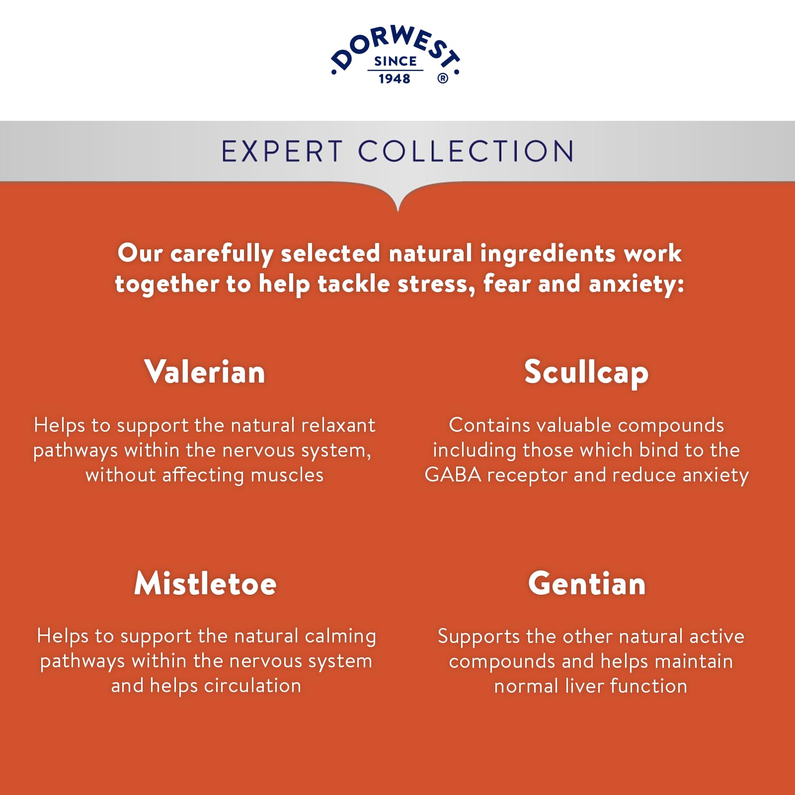 DORWEST HERBS Scullcap & Valerian Calming Tablets for Dogs and Cats - 200 Count 4