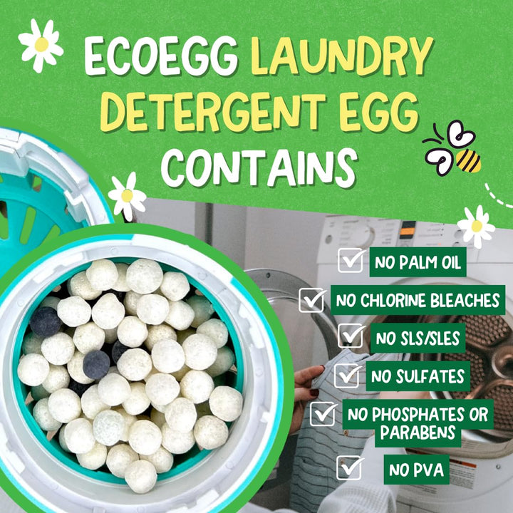 Ecoegg - Laundry Egg Refill Pellets 50 Washes Tropical Breeze